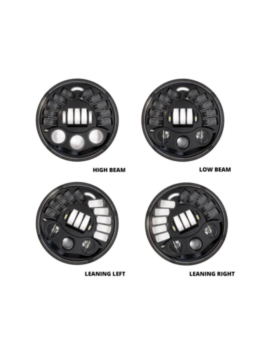 7 inch Harley Headlight (90 Watt)